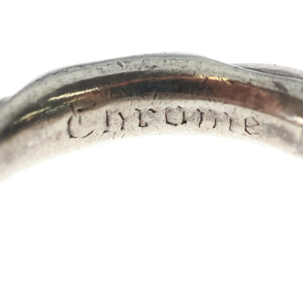 CHROME HEARTS(クロムハーツ) SCRL BAND スクロールバンド リング シルバー BCA351