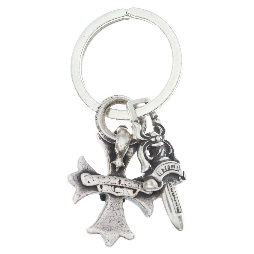 CHROME HEARTS(クロムハーツ) CH PLUS&No5 DGGR CHプラス#5ダガーキーリング シルバーキーリング