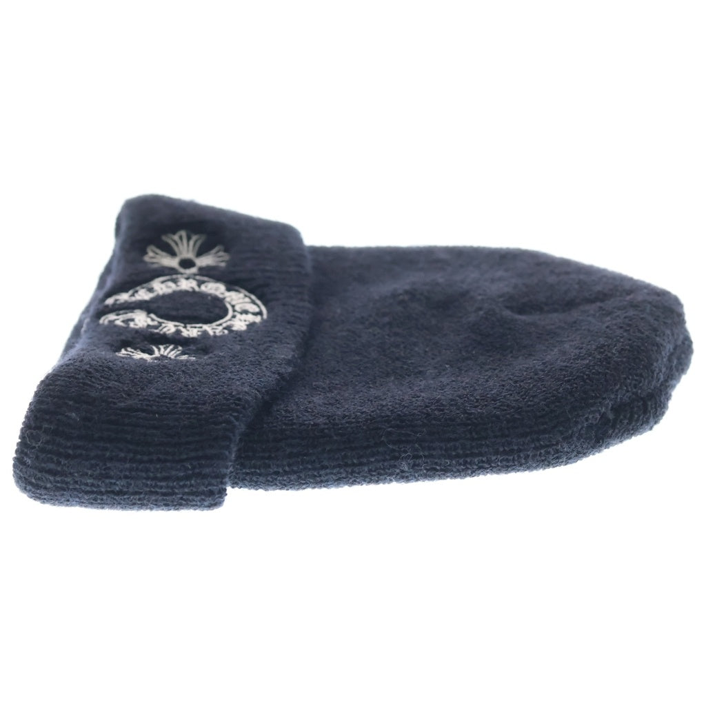 CHROME HEARTS(クロムハーツ) WOOL WATCH CAP CHプラス ホースシューニットキャップ ビーニー帽子 ブラック
