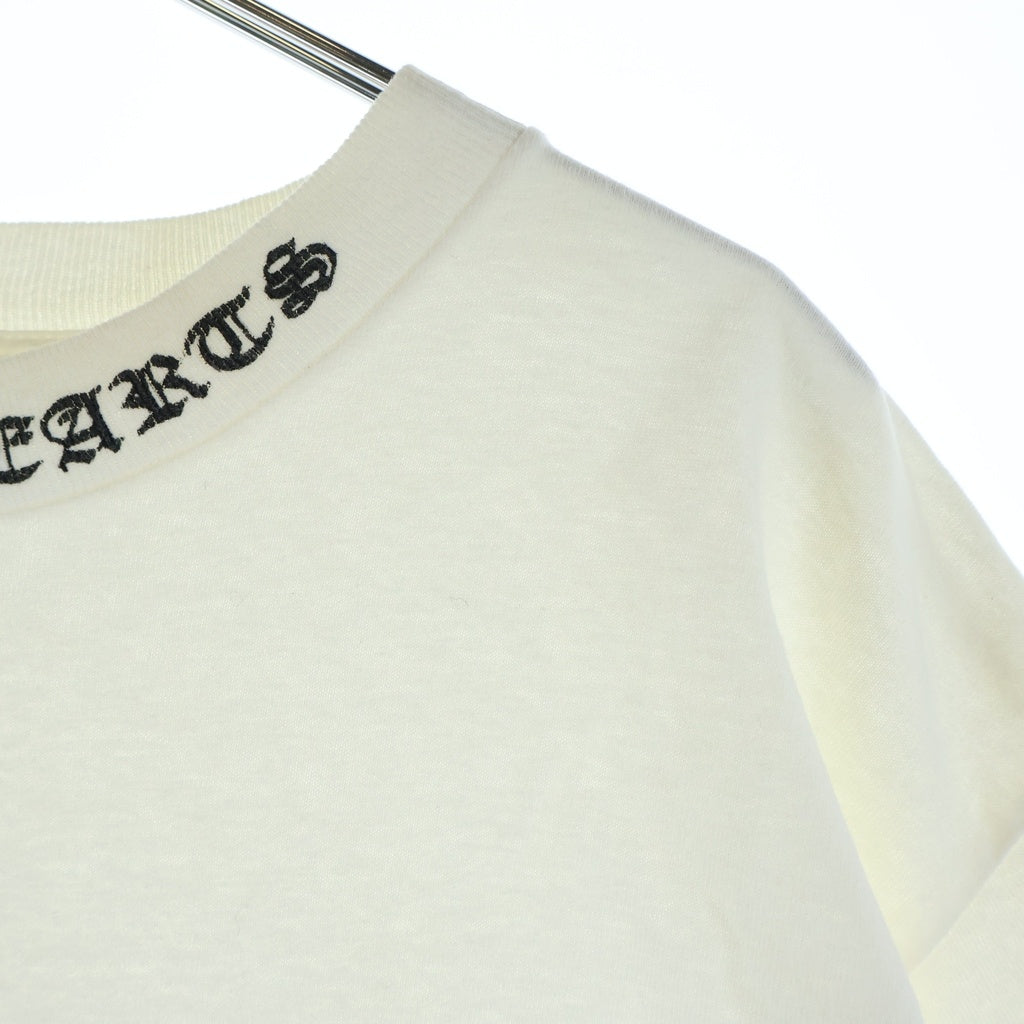 CHROME HEARTS(クロムハーツ) OLD S/S オールド ヴァインダガーネックロゴ バックスクロールラベルプリント 半袖Tシャツカットソー