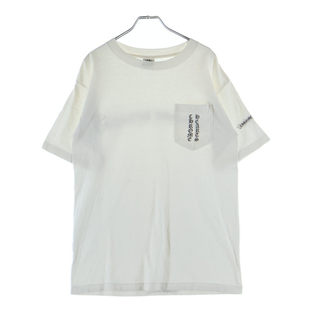 CHROME HEARTS(クロムハーツ) OLD バックスクロールラベルプリント 半袖Tシャツカットソー