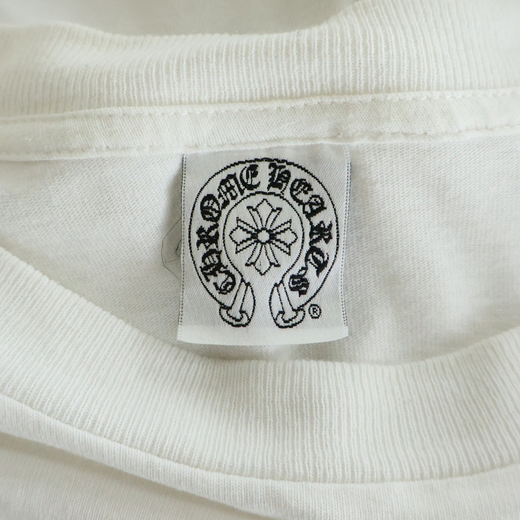 CHROME HEARTS(クロムハーツ) OLD バックスクロールラベルプリント 半袖Tシャツカットソー
