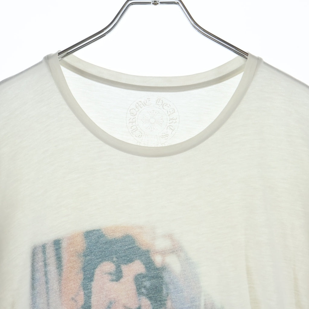 CHROME HEARTS(クロムハーツ) ×The Rolling Stones ローリングストーンズ フォトプリント半袖Tシャツカットソー