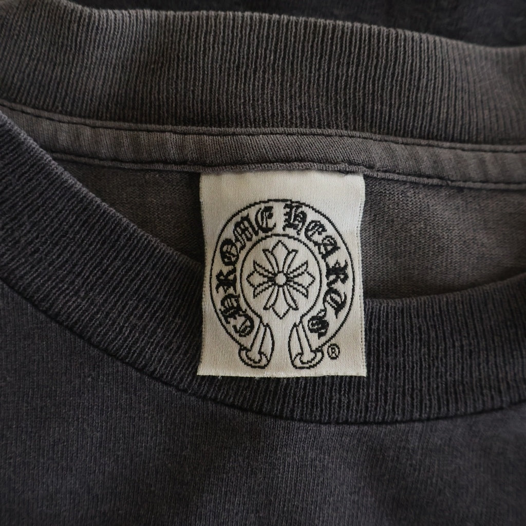 CHROME HEARTS(クロムハーツ) OLD S/S オールド バックアメリカンフラグスクロールラベルプリント 半袖Tシャツカットソー