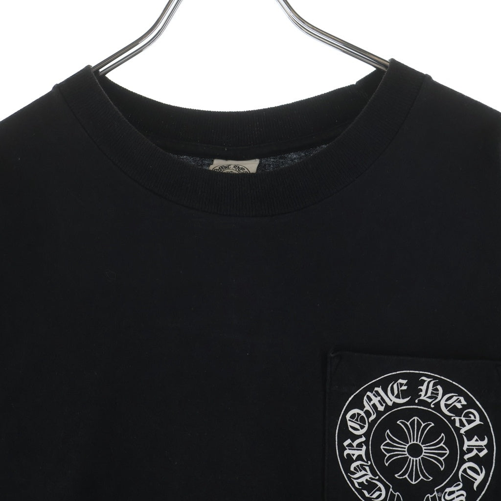 CHROME HEARTS(クロムハーツ) OLD S/S オールド ホースシューバックスクロールラベルプリント 半袖Tシャツカットソー