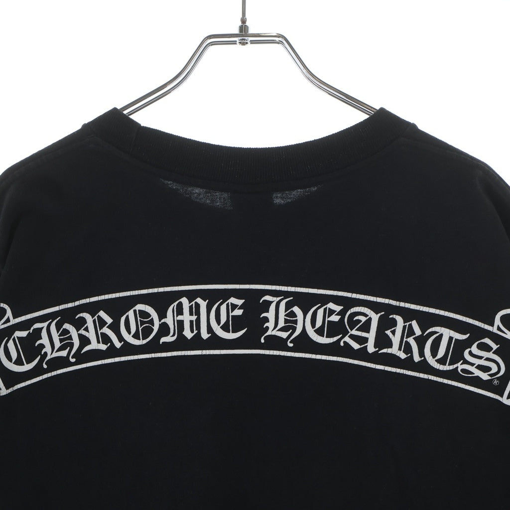 CHROME HEARTS(クロムハーツ) OLD S/S オールド ホースシューバックスクロールラベルプリント 半袖Tシャツカットソー