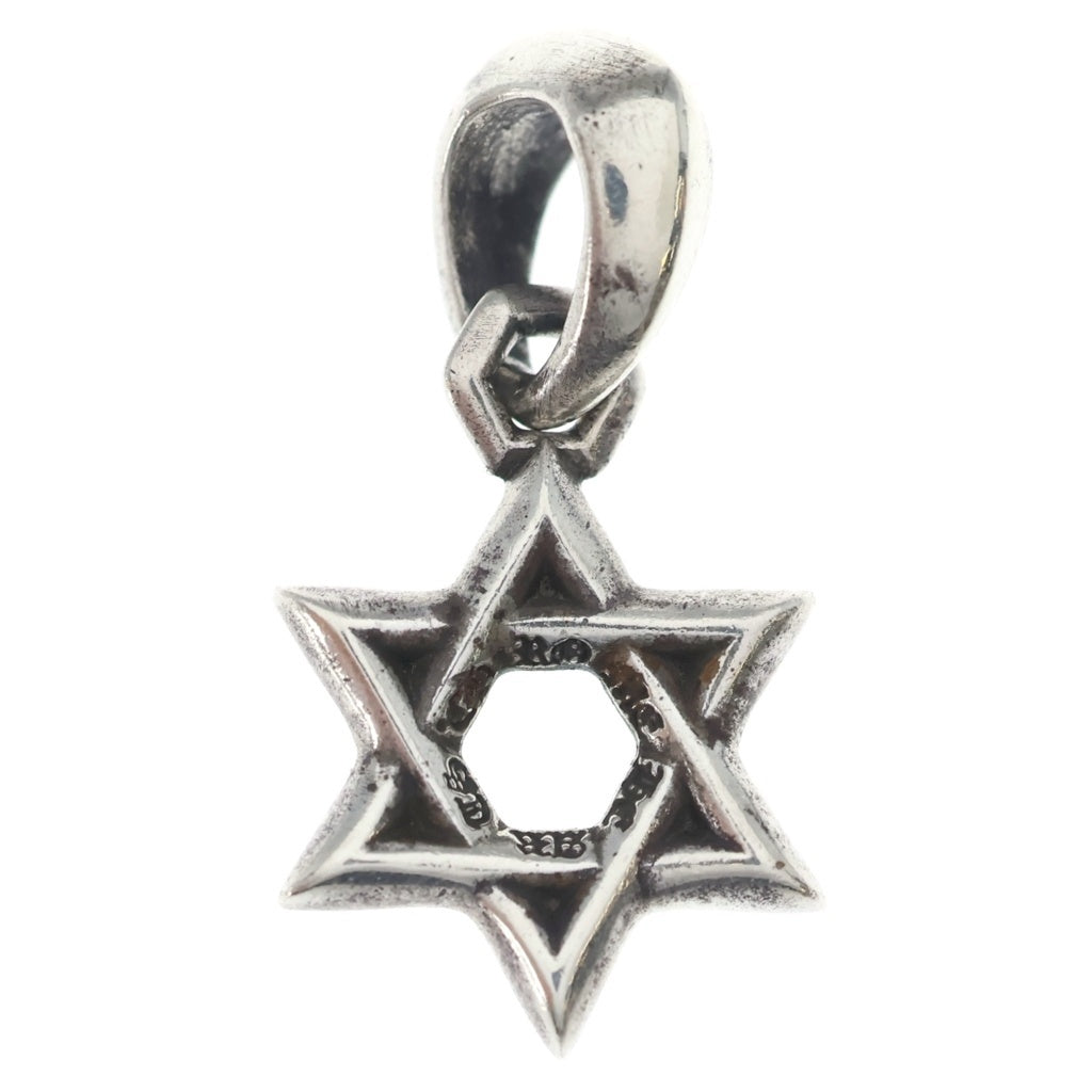CHROME HEARTS(クロムハーツ) STAR OF DAVID PENDANT スターオブダビデ ペンダントトップ シルバー BCA318