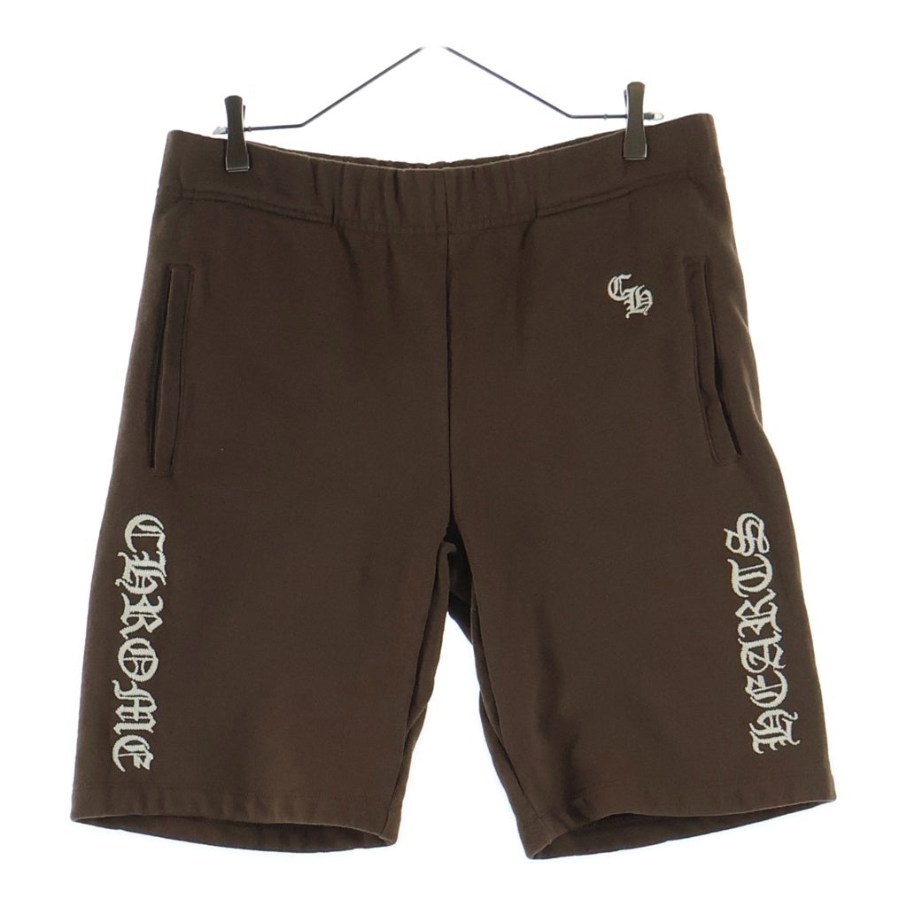 CHROME HEARTS(クロムハーツ) SLO RIDE ロゴ刺繍スウェットハーフパンツ