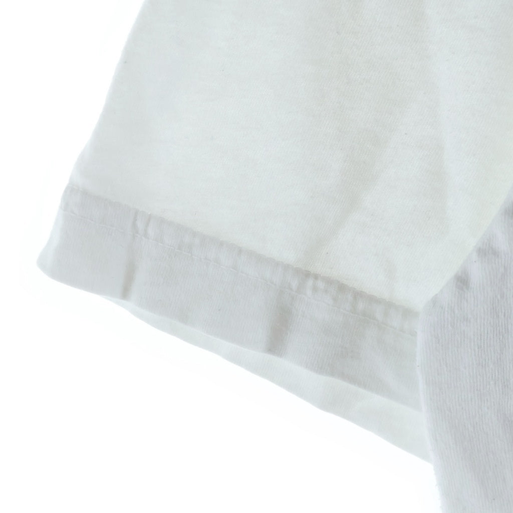 CHROME HEARTS(クロムハーツ) CH T-SHIRT ネックロゴプリント半袖Tシャツ カットソー ホワイト