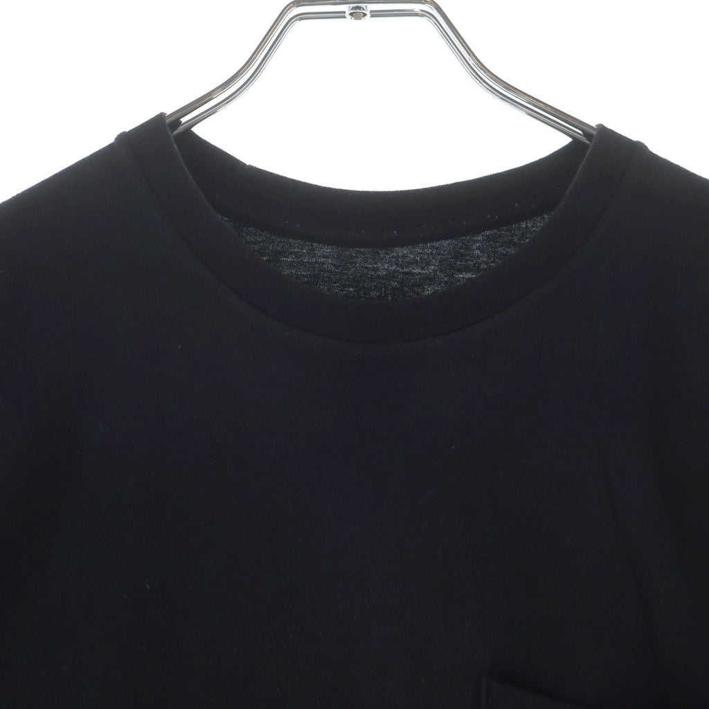 CHROME HEARTS(クロムハーツ) SCRL CEM CRS TEE バックスクロールラベル セメタリークロス プリント 半袖Tシャツ カットソー ブラック