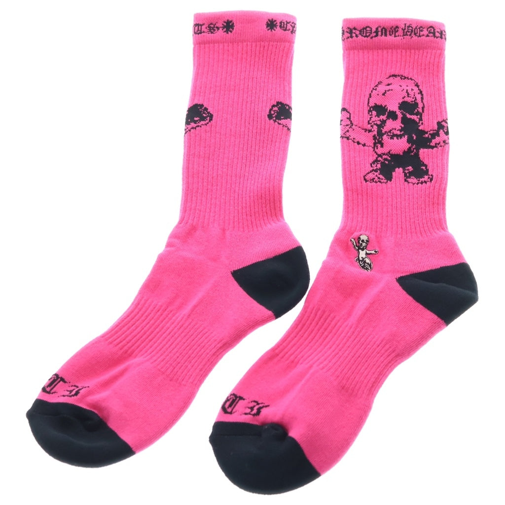 CHROME HEARTS(クロムハーツ) FOTI HARRIS TEETER SOCKS フォティ ハリスティータ ソックス 靴下 ピンク