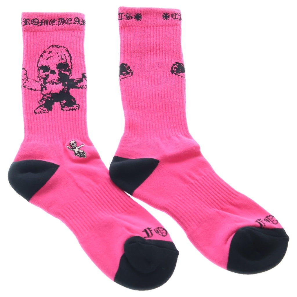 CHROME HEARTS(クロムハーツ) FOTI HARRIS TEETER SOCKS フォティ ハリスティータ ソックス 靴下 ピンク