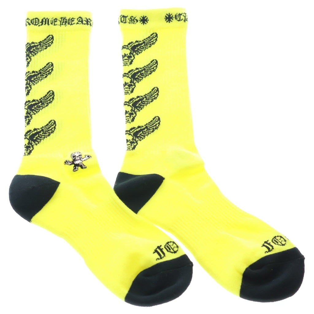 CHROME HEARTS(クロムハーツ) FOTI MAHALIA SOCKS フォティ マハリア ソックス 靴下 イエロー
