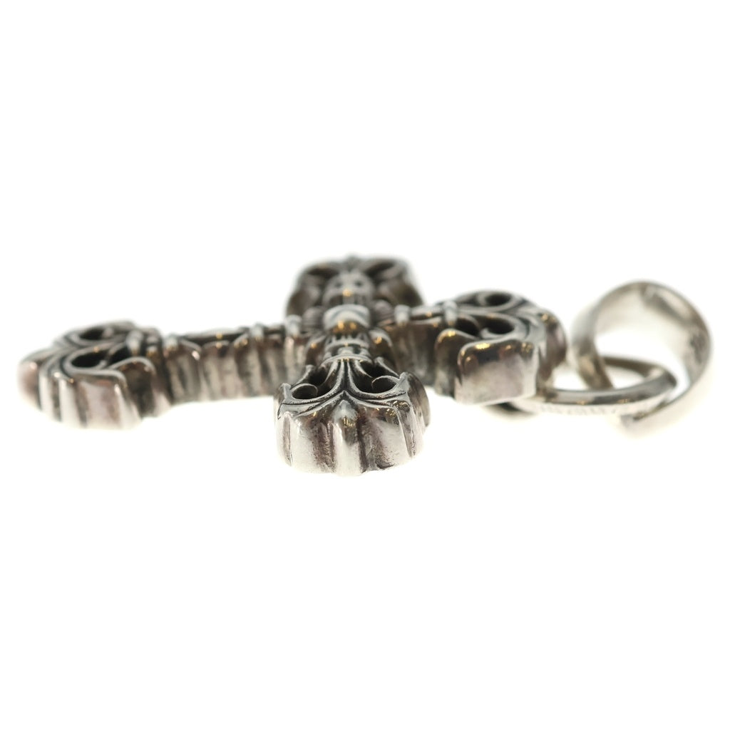 CHROME HEARTS(クロムハーツ) FILIG CROSS-XSM W BALE フィリグリークロスXSベイル wベイル ネックレストップ シルバー BCA262