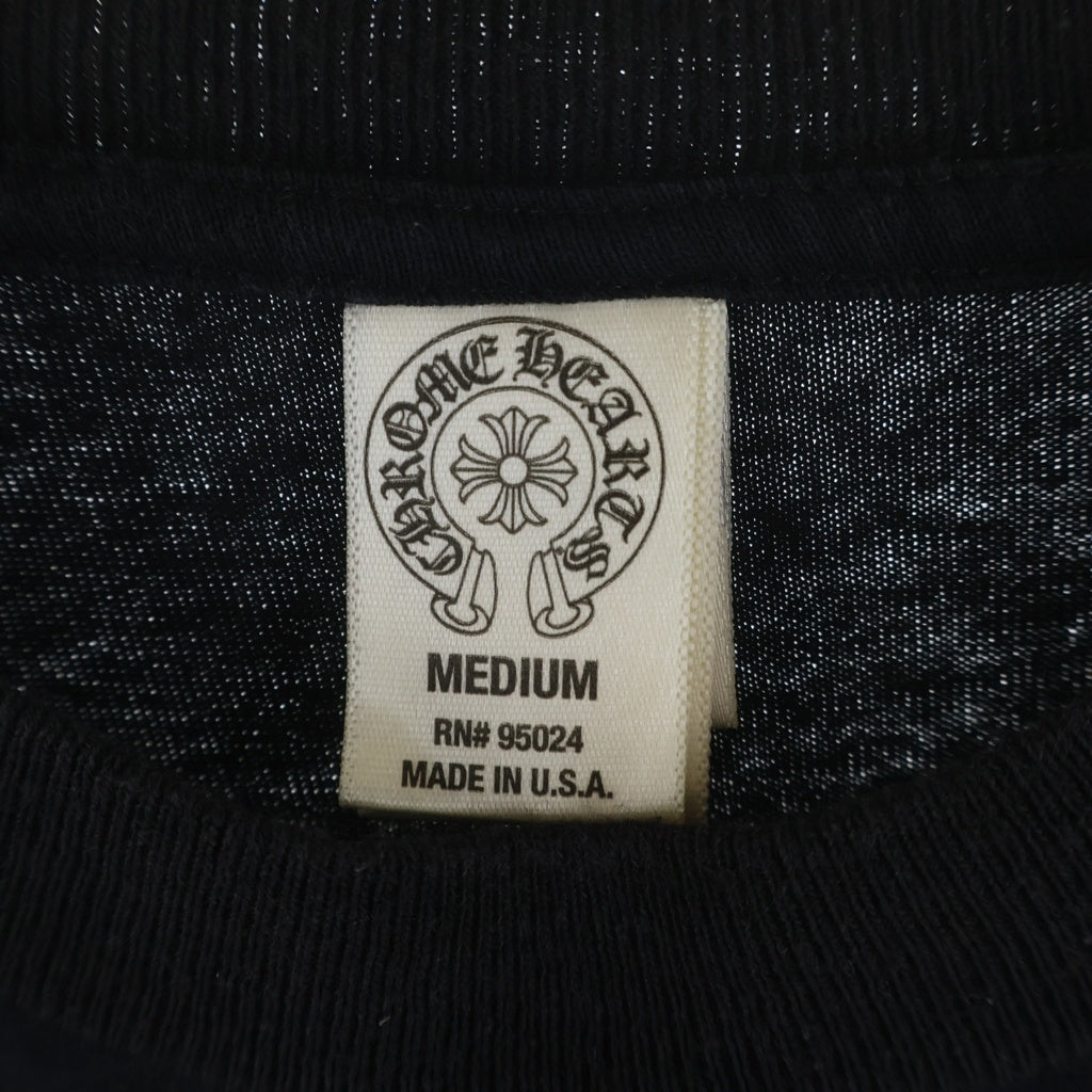 CHROME HEARTS(クロムハーツ) CH L/S TEE BSフレアプリント長袖Tシャツカットソー