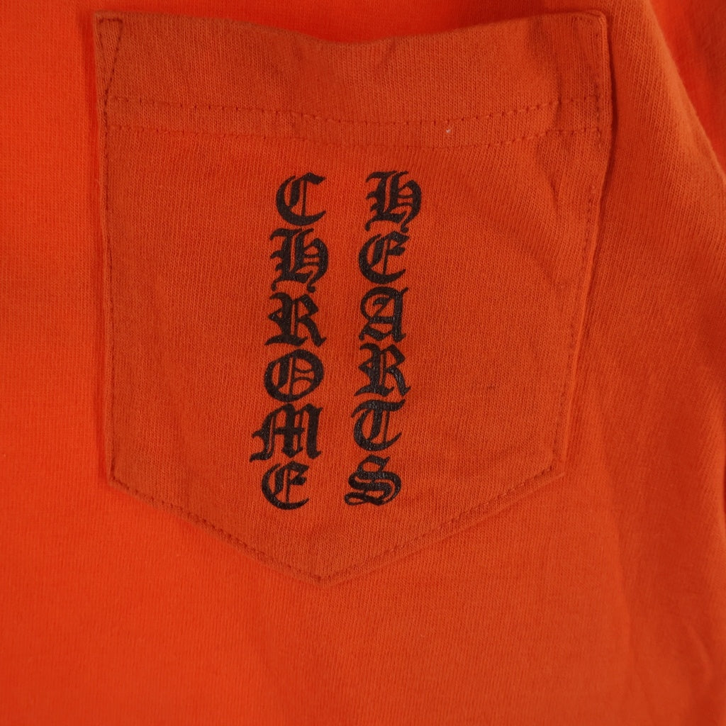 CHROME HEARTS(クロムハーツ) OLD L/S オールド 英字ロゴバックスクロールラベルプリント 長袖Tシャツカットソー