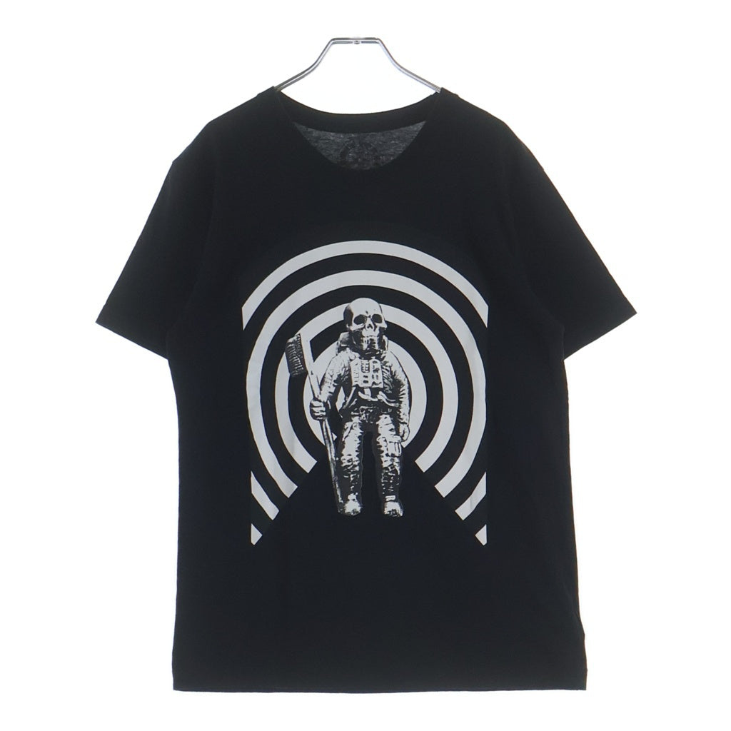 CHROME HEARTS(クロムハーツ) FOTI S/S TEE フォティフロントロゴプリント半袖Tシャツ ブラック
