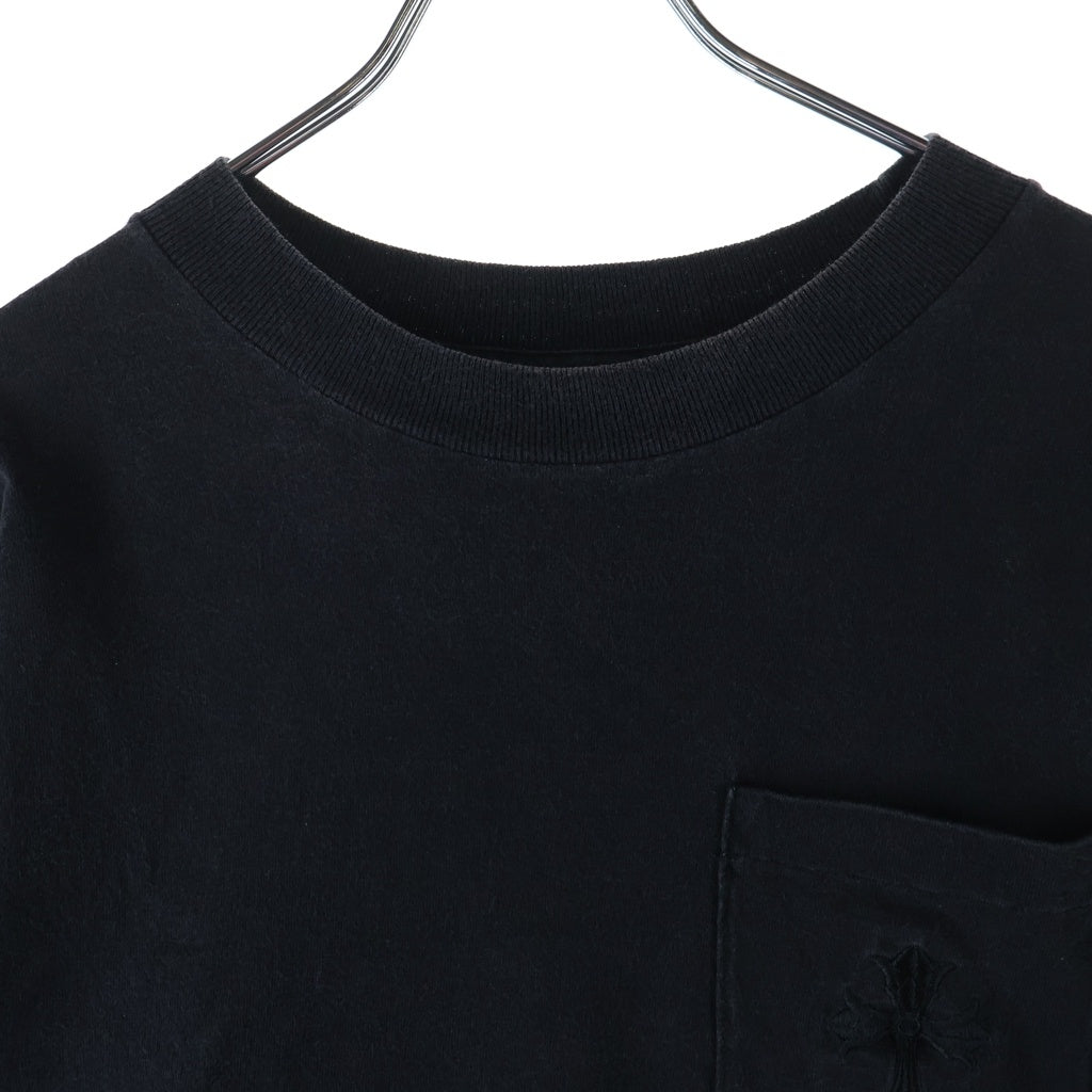 CHROME HEARTS(クロムハーツ) OLD L/S オールド 胸CHクロス刺繍 長袖Tシャツカットソー