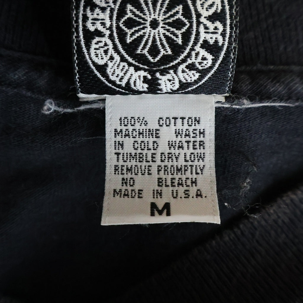 CHROME HEARTS(クロムハーツ) OLD L/S オールド 胸CHクロス刺繍 長袖Tシャツカットソー