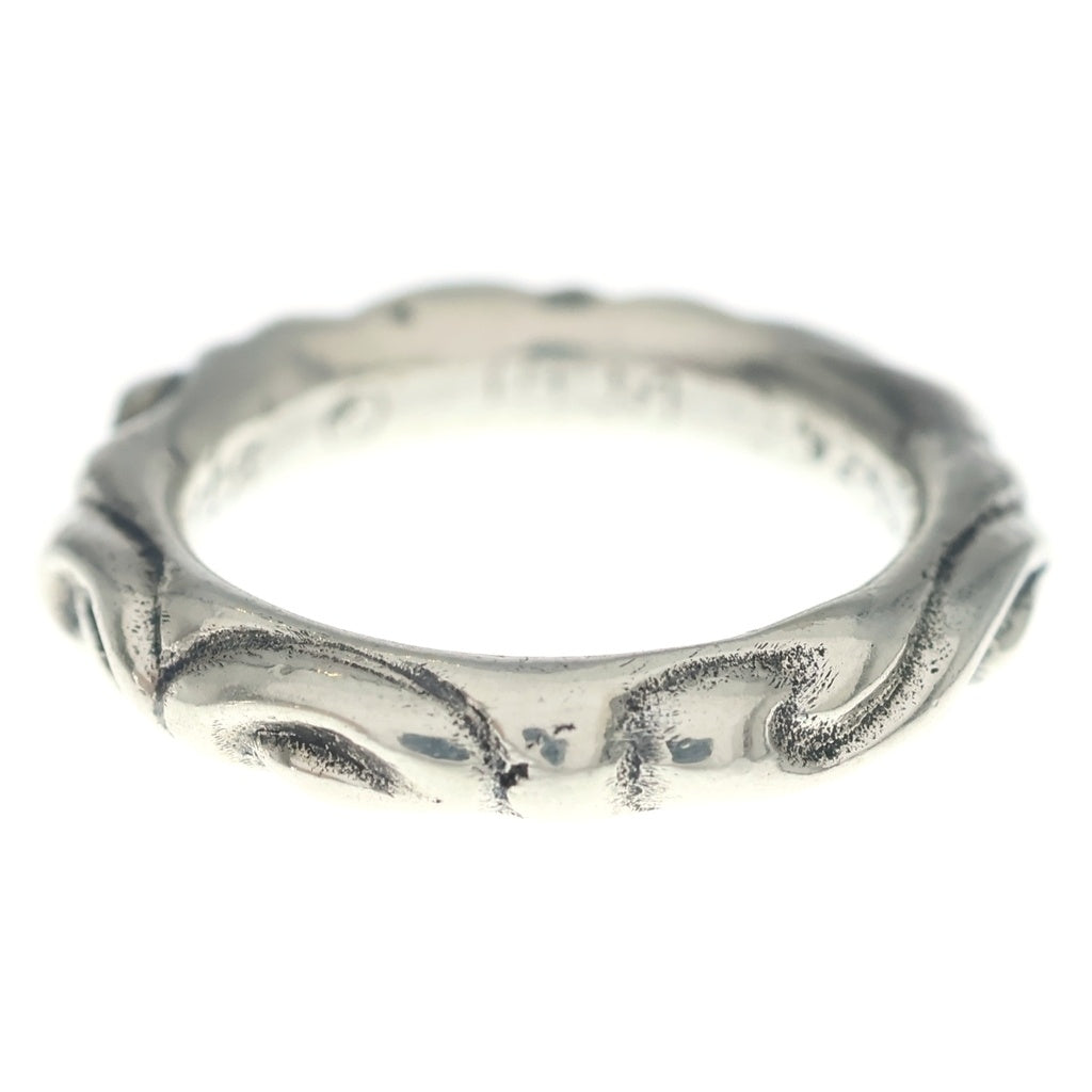 CHROME HEARTS(クロムハーツ) SCRL BAND スクロールバンド リング シルバー BCA351