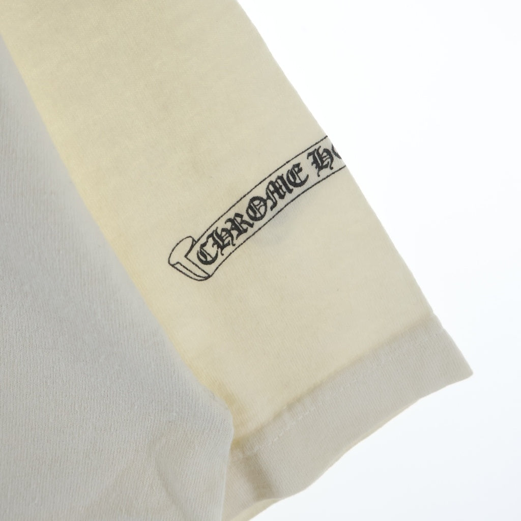 CHROME HEARTS(クロムハーツ) OLD オールド ネックロゴヴァインダガー バックスクロールラベルプリント 半袖Tシャツカットソー