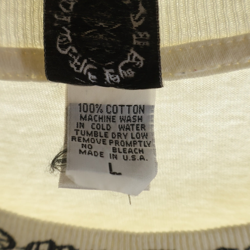 CHROME HEARTS(クロムハーツ) OLD オールド ネックロゴヴァインダガー バックスクロールラベルプリント 半袖Tシャツカットソー