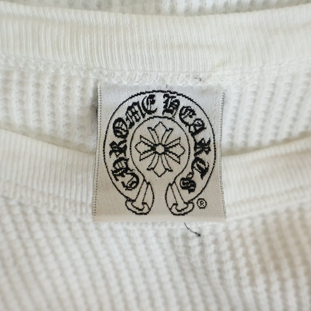 CHROME HEARTS(クロムハーツ) OLD オールド ヴァインダガー刺繍 サーマル 長袖Tシャツ