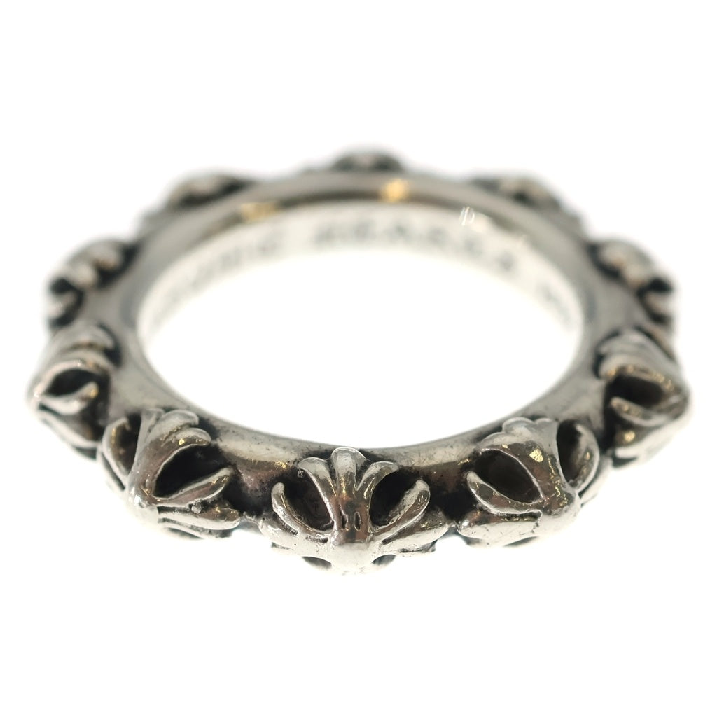 CHROME HEARTS(クロムハーツ) CROSS BAND クロスバンド リング シルバー BCA342 レディース