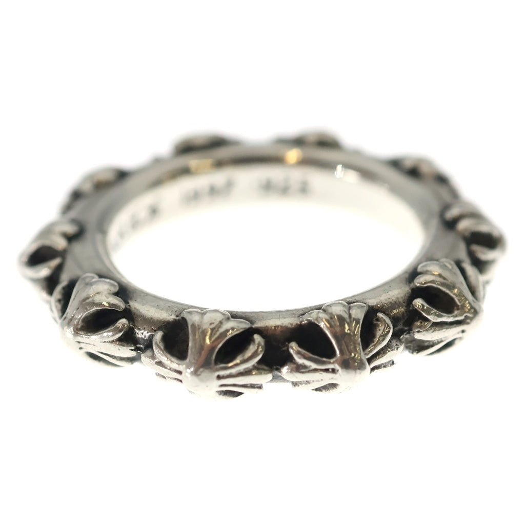 CHROME HEARTS(クロムハーツ) CROSS BAND クロスバンド リング シルバー BCA342 レディース