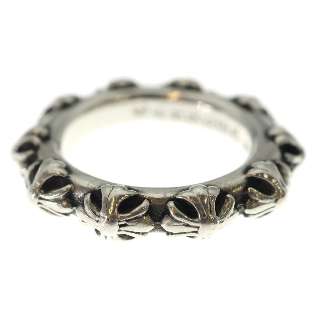 CHROME HEARTS(クロムハーツ) CROSS BAND クロスバンド リング シルバー BCA342 レディース