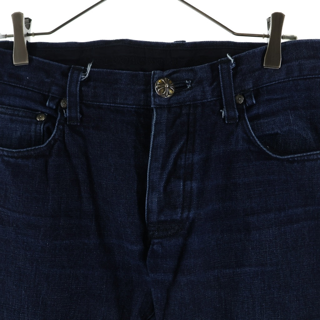 CHROME HEARTS(クロムハーツ) OLD DNM PANTS オールド クロスボタン フライデニムパンツ インディゴ