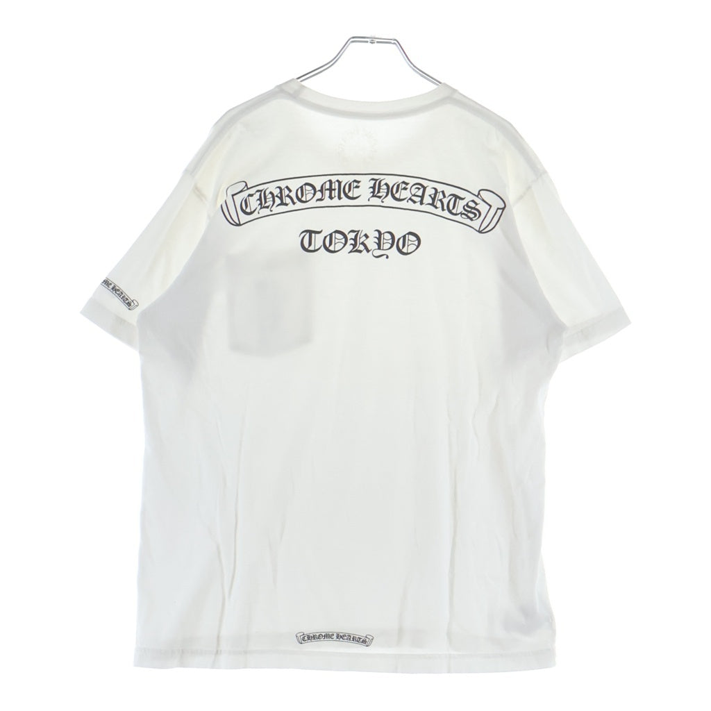 【新品】CHROME HEARTS 東京限定スクロールラベルTシャツ CHROME HEARTS(クロムハーツ) CH S/S TEE 東京限定 英字ロゴバック