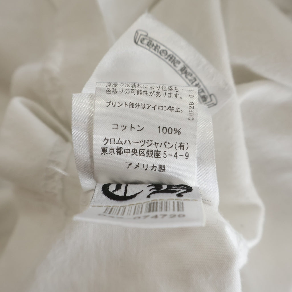 CHROME HEARTS(クロムハーツ) CH S/S TEE 東京限定 英字ロゴバックスクロールラベルプリント 半袖Tシャツカットソー