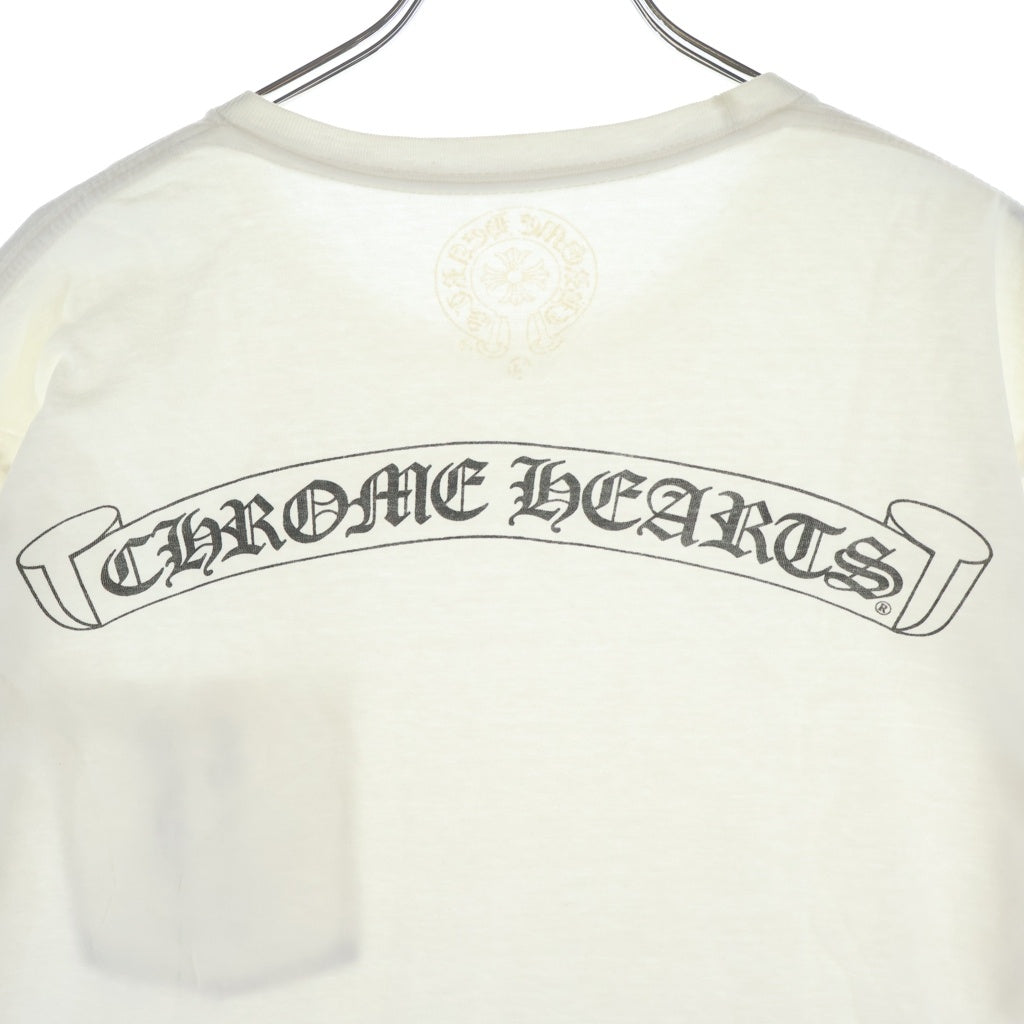 CHROME HEARTS(クロムハーツ) CH S/S TEE 英字ロゴバックスクロールラベルプリント 半袖Tシャツカットソー