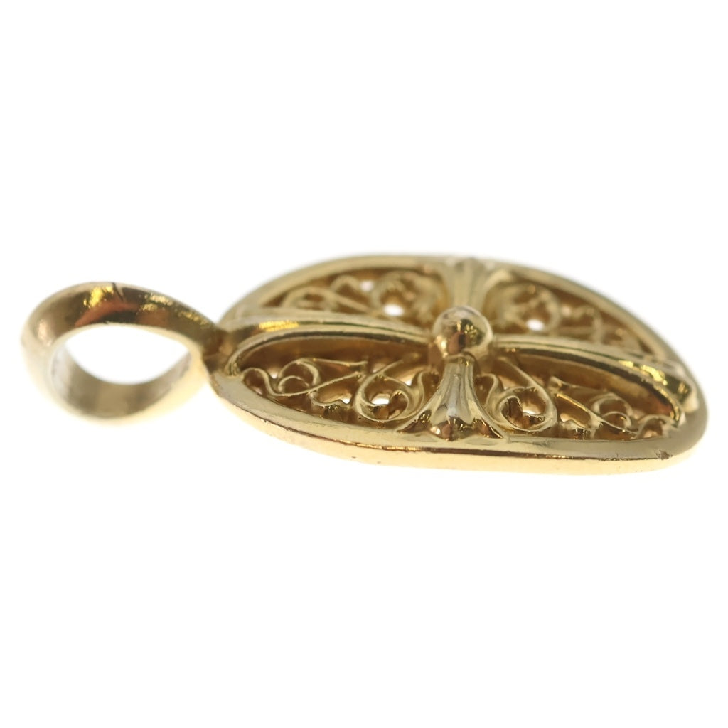 CHROME HEARTS(クロムハーツ) 22K CLSC OVAL クラシックオーバル ペンダントトップ ゴールド