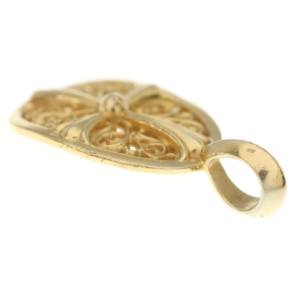 CHROME HEARTS(クロムハーツ) 22K CLSC OVAL クラシックオーバル ペンダントトップ ゴールド