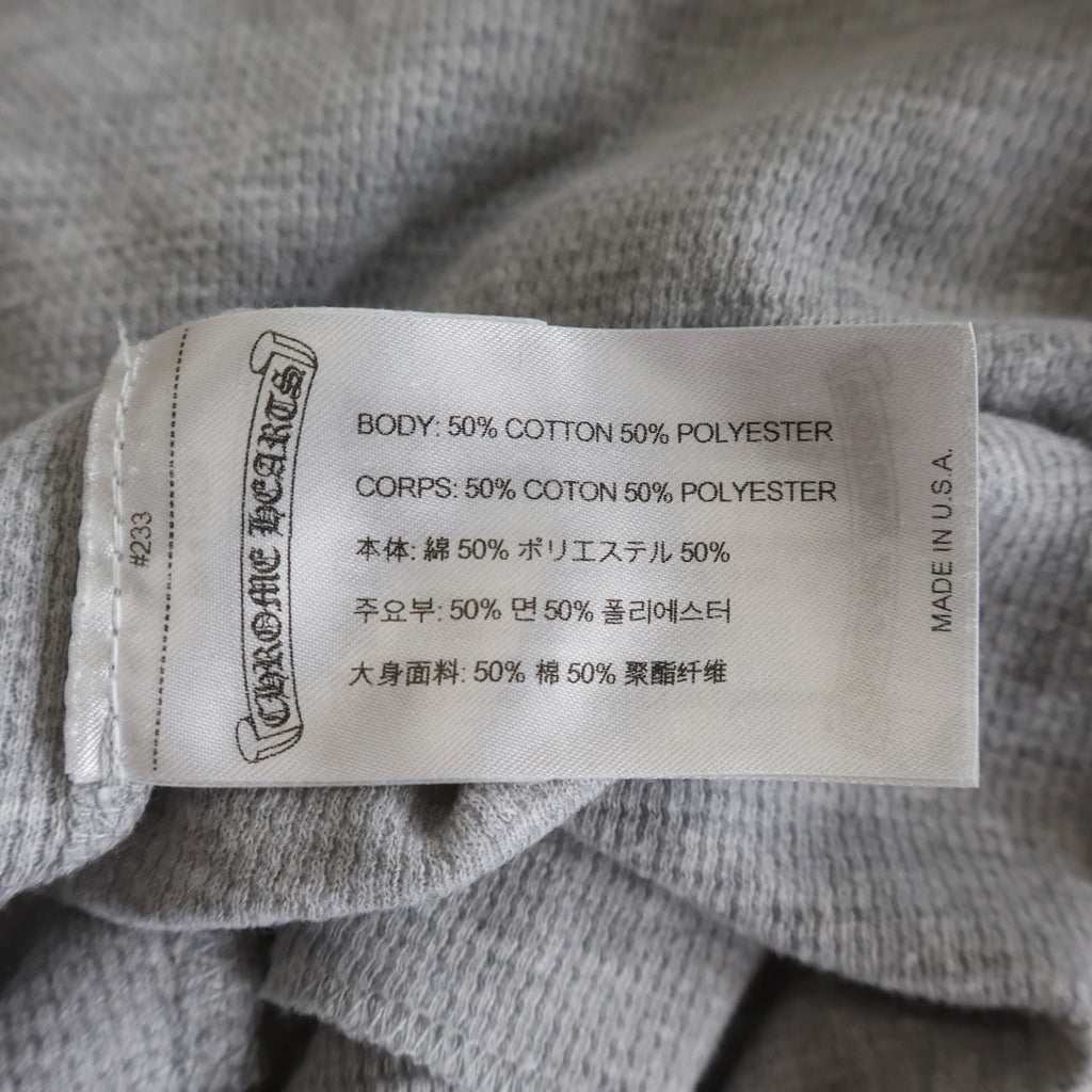 CHROME HEARTS(クロムハーツ) Thermal L S 袖フローラルプリント長袖カットソー