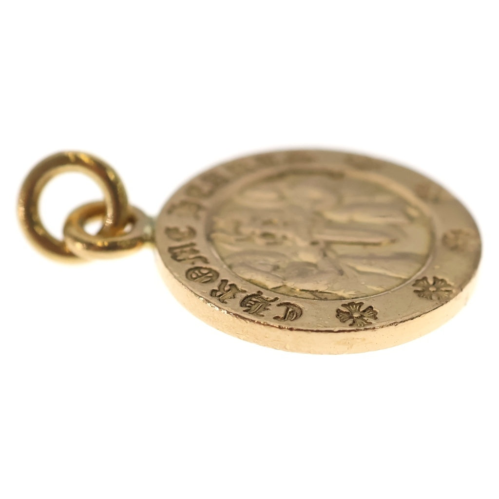 CHROME HEARTS(クロムハーツ) 22K ANGEL MEDAL 22K エンジェルメダル チャーム ネックレス トップ ゴールド