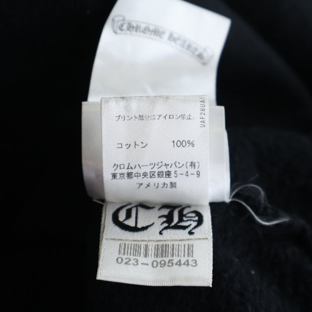 CHROME HEARTS(クロムハーツ) SWTSHRT PLVR アームロゴプリントプルオーバーパーカー