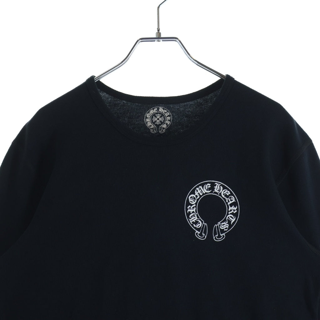 CHROME HEARTS(クロムハーツ) THERMAL L/S TEE バックCHプラスプリント サーマル長袖Tシャツカットソー