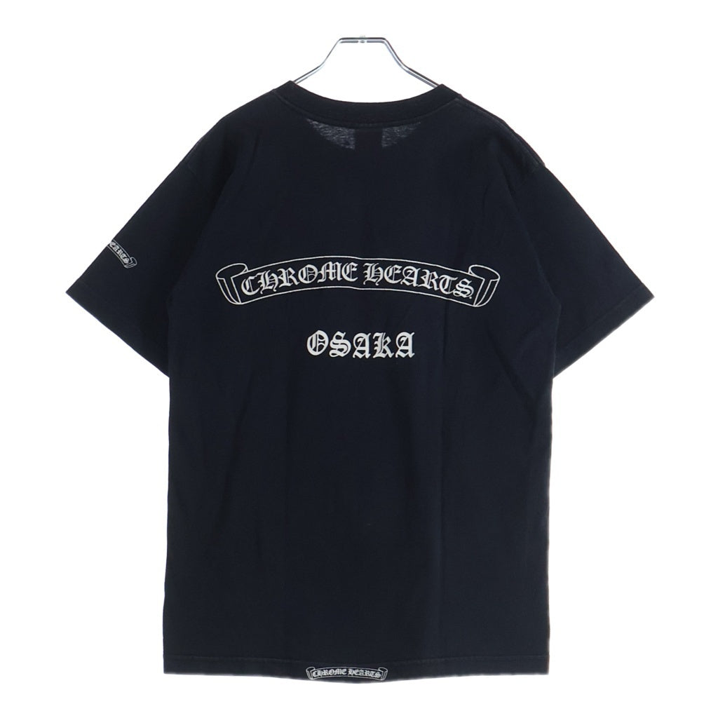 CHROME HEARTS(クロムハーツ) OLD オールド 大阪限定 バックスクロールラベルプリント 半袖Tシャツカットソー