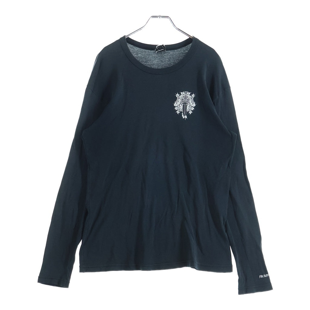CHROME HEARTS(クロムハーツ) OLD ヴァインダガープリント 長袖Tシャツカットソー