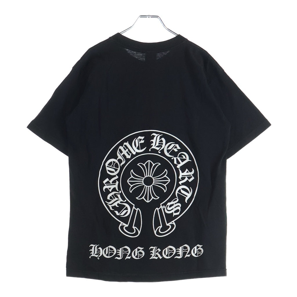 CHROME HEARTS(クロムハーツ) OLD オールド 香港限定 バックホースシュープリント 半袖Tシャツカットソー