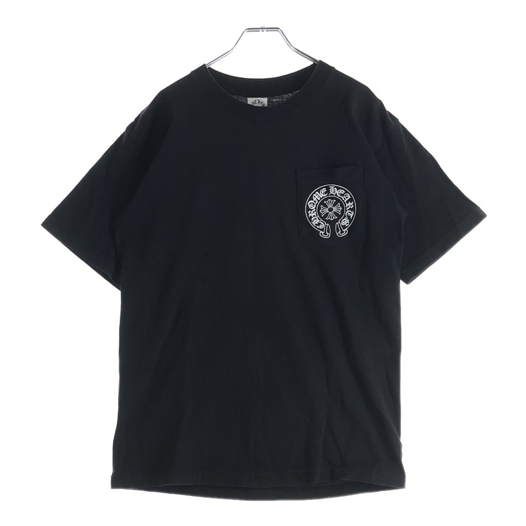 CHROME HEARTS(クロムハーツ) OLD オールド 香港限定 バックホースシュープリント 半袖Tシャツカットソー