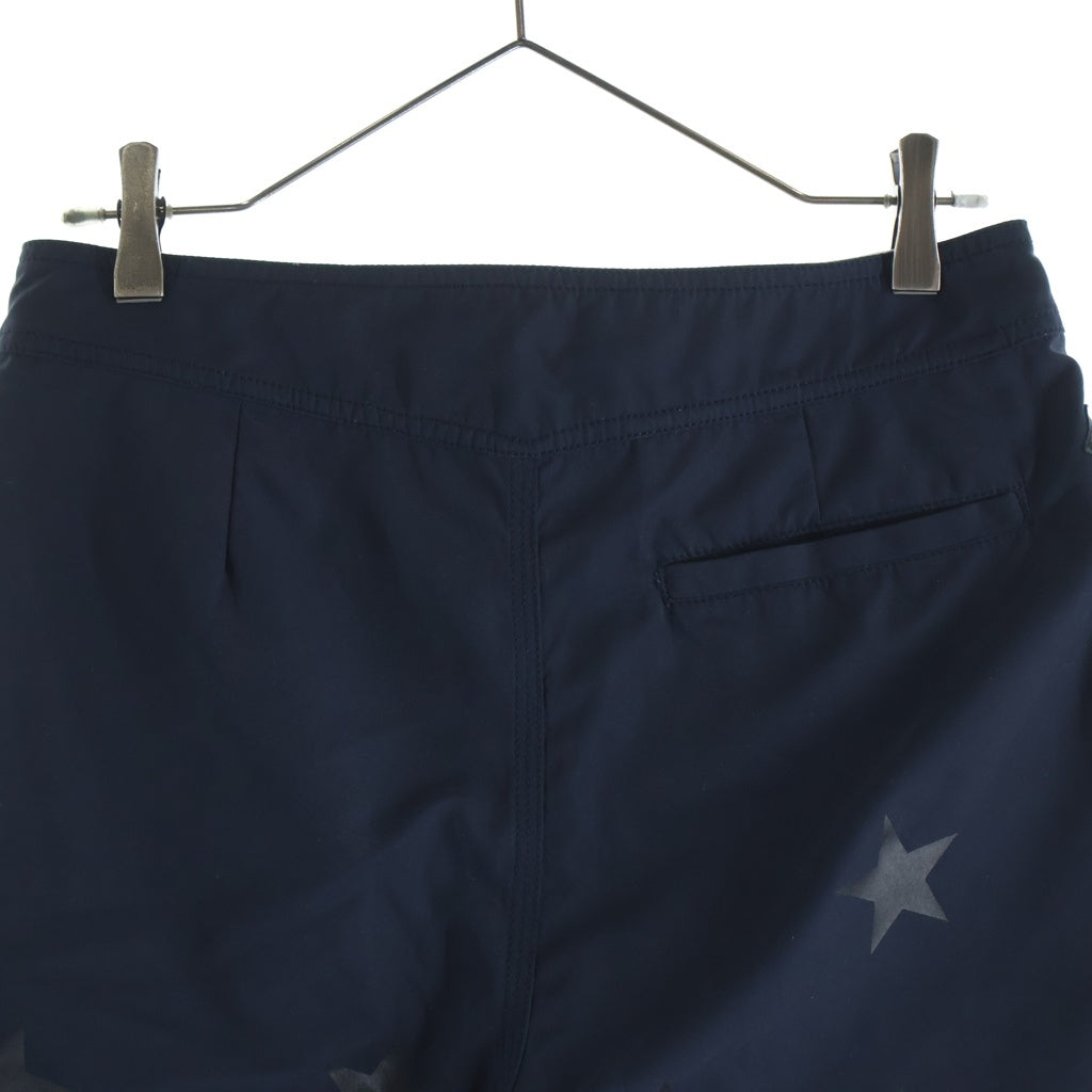 CHROME HEARTS(クロムハーツ) Cross Leather Patch Star Surf Short Pants レザークロスパッチ付き スターサーフショートパンツ