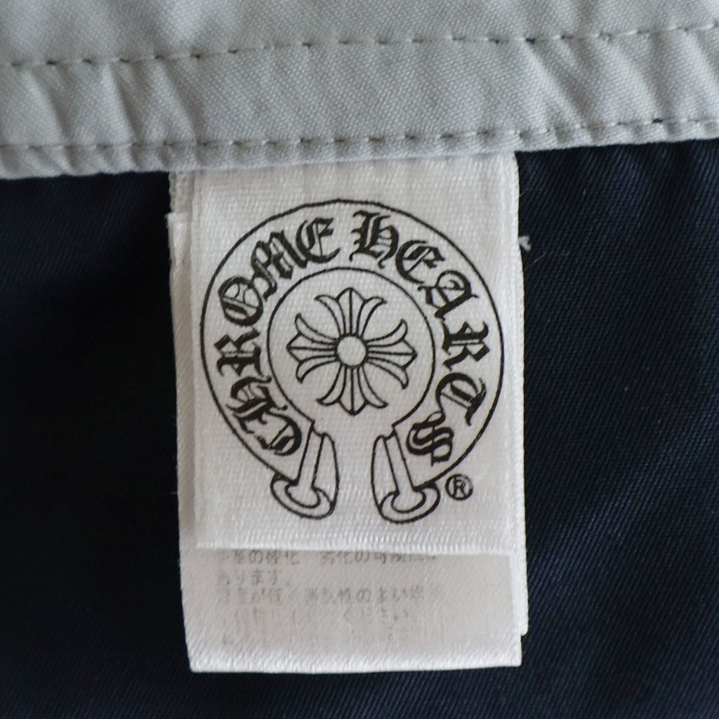 CHROME HEARTS(クロムハーツ) Cross Leather Patch Star Surf Short Pants レザークロスパッチ付き スターサーフショートパンツ