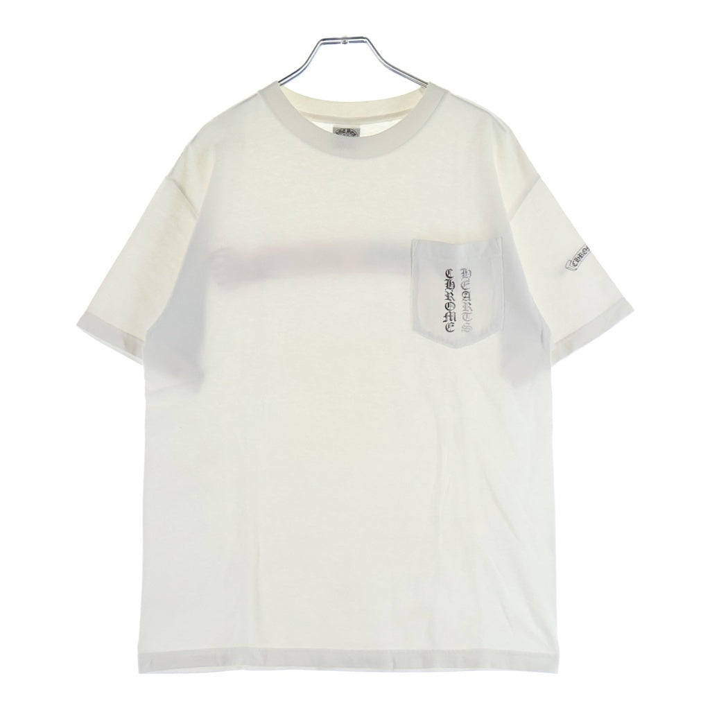 CHROME HEARTS(クロムハーツ) OLD S/S 英字ロゴ バックアメリカンスクロールラベルプリント 半袖Tシャツカットソー