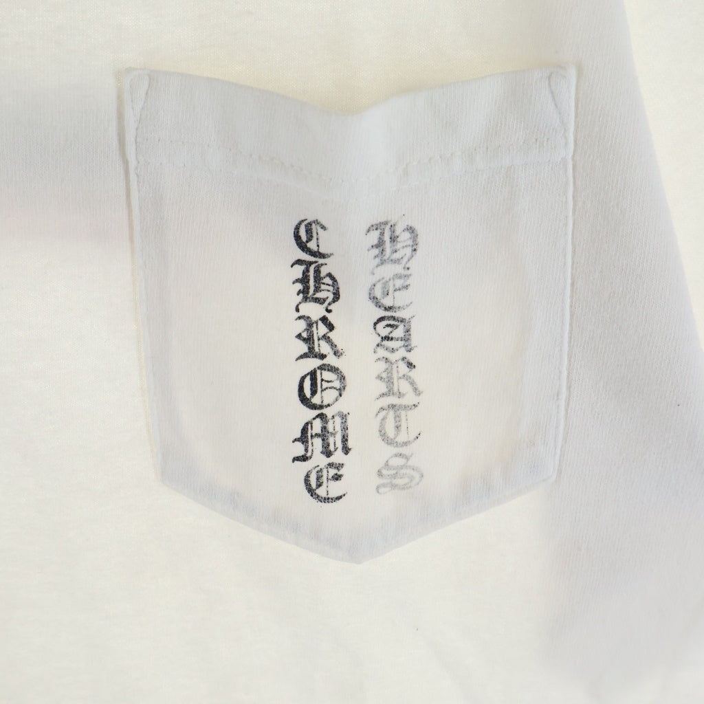 CHROME HEARTS(クロムハーツ) OLD S/S 英字ロゴ バックアメリカンスクロールラベルプリント 半袖Tシャツカットソー