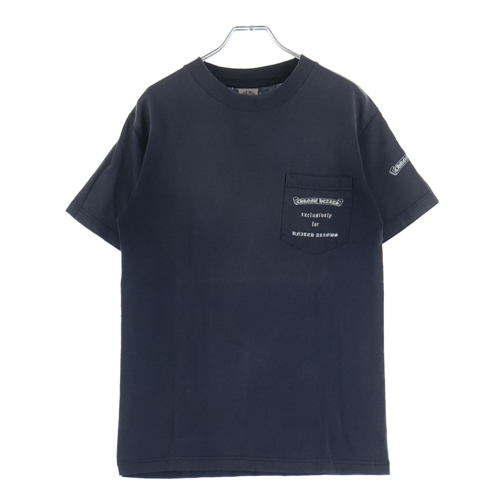 CHROME HEARTS(クロムハーツ) OLD ×UNITED ARROWS ユナイテッドアローズ ダガー クルーネック半袖Tシャツカットソー ブラック