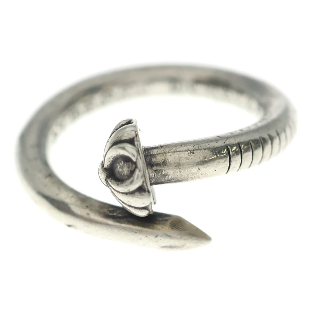 CHROME HEARTS(クロムハーツ) NAIL CRSBALL ネイル クロスボール リング シルバー BCA349